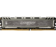 Ballistix Sport LT Gray 16GB Kit (2 x 8GB)  DDR4-2400 UDIMM