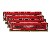 Ballistix Sport LT Red 16GB Kit (4 x 4GB) DDR4-2400 UDIMM