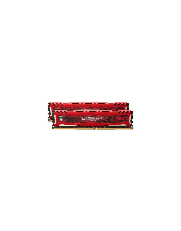 Ballistix Sport DDR4 32GB (16GBx2) レッド Ballistix Sport LT Red 32GB Kit (2 x 16GB) DDR4-2400 UDIMM