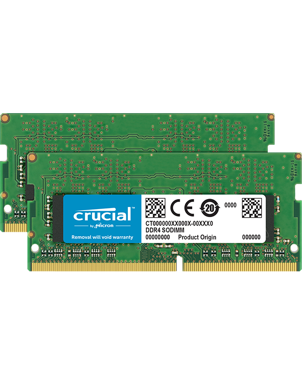 crucial 16GB (8GB x 2枚)DDR4-2400 SO-DIMM Crucial 16GB Kit (2 x 8GB) DDR4-2400 SODIMM