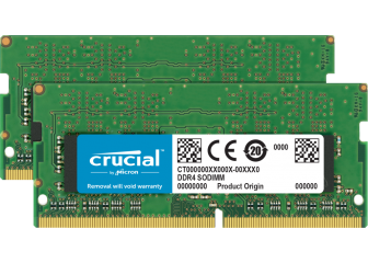 Crucial 64GB Kit (2 x 32GB) DDR4-2666 SODIMM