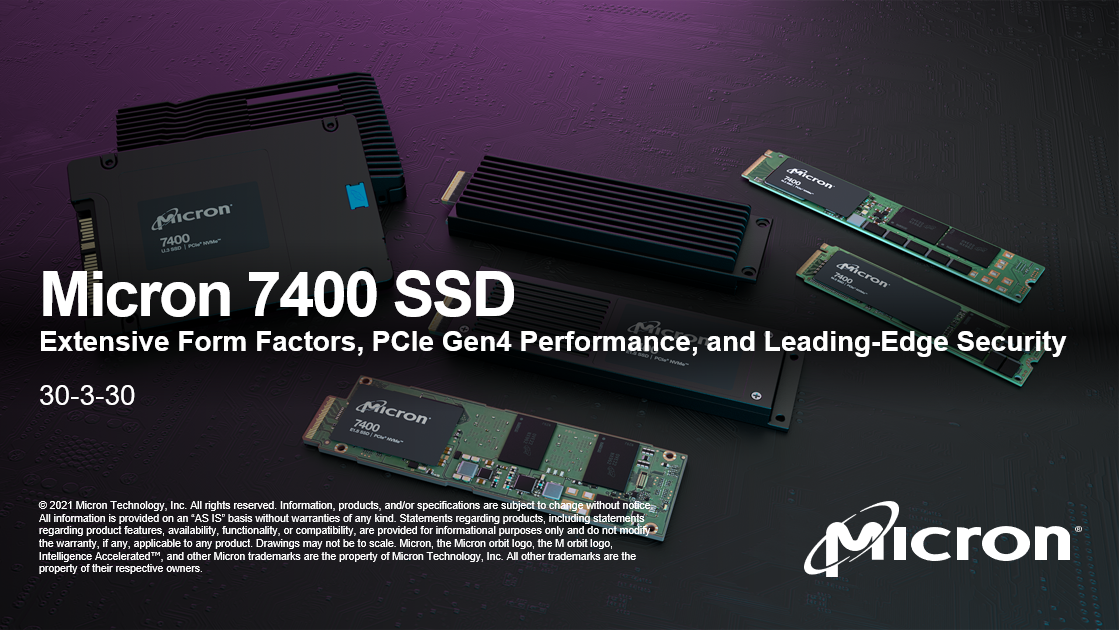Micron® 7400 SSD With NVMe™ Leads Data Center Transformation